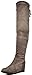 DREAM PAIRS LEGGY Women's Stretchy Faux Suede Fashion Multi-Wear Over The Knee Low Hidden Wedge Heel Thigh High Boots