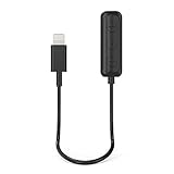Maxboost HIFI Lightning Adapter [Apple MFI Certified] Lightning to 3.5mm Female Headphone/Earphone Aux Jack w/ Music Controller [Black] Make for iPhone 7, 7 Plus, 6s, 6 Plus, SE, iPad Pro, Air, Mini