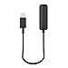 Maxboost HIFI Lightning Adapter [Apple MFI Certified] Lightning to 3.5mm Female Headphone/Earphone Aux Jack w/ Music Controller [Black] Make for iPhone 7, 7 Plus, 6s, 6 Plus, SE, iPad Pro, Air, Mini