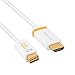 CableCreation Mini-DVI to HDMI Adapter Cable, Mini DVI 6ft in White for Macintosh