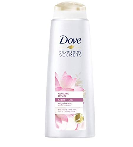 3 x Dove Shampoo - Glowing Ritual Lotus Flower - for silky and smooth hair, 250 ml