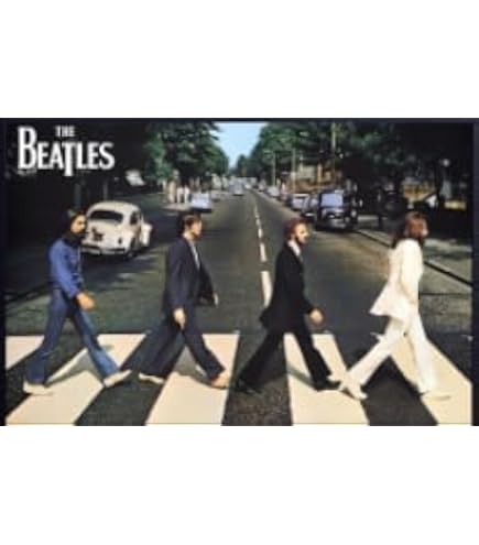 Trends International The Beatles - Abbey Road Wall Poster, Premium