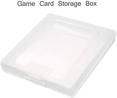 WICAREYO 10pcs Clear White Game Cartridge Protection Case Compatible for Gameboy Color GBC and 10pcs Clear Protection Game Case Dust Cover Compatible for Gameboy Advance GBA - Image 4