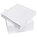 Cocktail Beverage White Paper Napkins: (1ply, White, 500ct)