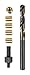 E-Z LOK 400-M3 Threaded Inserts for Wood, Installation Kit, Brass, Includes M3-0.5 Knife Thread Inserts (10), Drill, Installation Tool