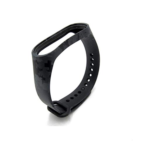 iloft Silicone Camouflage Army Style Band Strap for Xiaomi Mi Band 4 and Mi Band 3(Device Not Included) (Pack of 4)