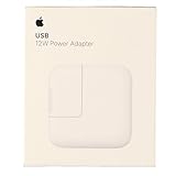 Apple AC to USB Power 12W for Apple iPad supports iPhone, iPods, other USB chargeable devices Model APLA1401