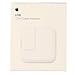 Apple AC to USB Power 12W for Apple iPad supports iPhone, iPods, other USB chargeable devices Model APLA1401