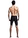 Neleus Men's Jammer Swimsuit Solid Swim Short,57,Black,Asian Large/ US Small