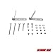 Extreme Max 3005.3386 Replacement J-Hooks for Aluminum Pontoon/Dock Ladder