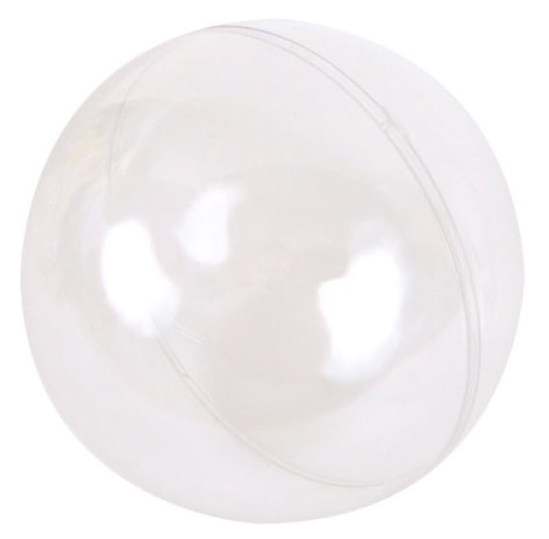 Transparent plastic ball