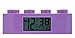 Lego Friends 9009853 Purple Kids Brick Alarm Clock | Purple | Plastic | 2.75 inches Tall | LCD Display | boy Girl | Official