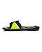 Under Armour Men's Ignite Banshee II Slide, Black (002)/High-Vis Yellow, 11