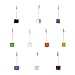 10pcs 10 Colors Cube Wire Base Photo Holder Stand Card Note Desk Memo Clip