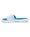 Under Armour Women's UA Micro G EV II SL White/Sky Blue/Dynamo Blue Sandal 8 B (M)