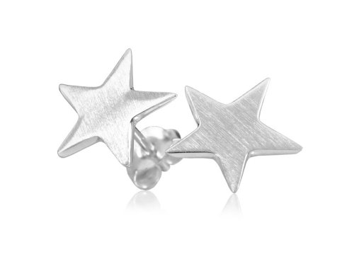 VINANI Ohrstecker Easy Star Silber 925 Ohrringe OES