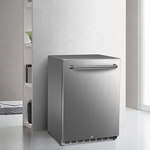 Outdoor Refrigerator 24'' Builtin/Freestanding Compressor Beverage