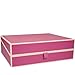 Semikolon Letter/A4 Size Document Storage Box, Pink (31906)