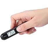 Digital Infrared Thermometer Pen, Small Portable Temperature Pen with LCD, Celsius or Fahrenheit Selection, Contactless Temp for Industrial Use, -50&deg;C to 220&deg;C
