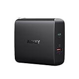AUKEY USB C Charger with 30W Power Delivery 2.0 & 18W Quick Charge 3.0 USB Wall Charger, Compatible iPhone Xs/XS Max/XR, MacBook/Air, iPad Pro, Samsung Galaxy S8 / S8+ / Note8 and More