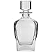 Lily's Home Wine, Liquor and Whiskey Decanter with Glass Stopper, Let Your Favorite Vintages Breathe with this Beautifully Stylish and Functional Piece (25 Ounces)