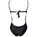Roybens One Piece Mesh Swimsuit Swimwear Push up Monokini