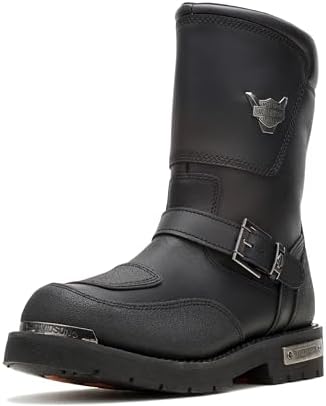 Amazon.com: Harley-Davidson Men's Riddick 8-Inch Lace-UP Black