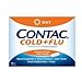 Contac Cold + Flu,  Maximum Strength Non-drowsy Formula, 24  Caplets,  (Pack of 2)