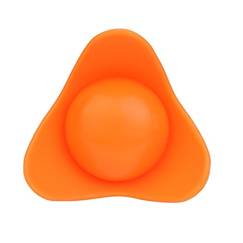 Botrong Silica Gel Egg Holder Protection Rack Kitchen Portable Tools Home Useful Egg Holder (Orange)