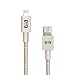 PureGear Braided Metallic Charge-Sync Cable for Apple Lightning devices - Gold 48