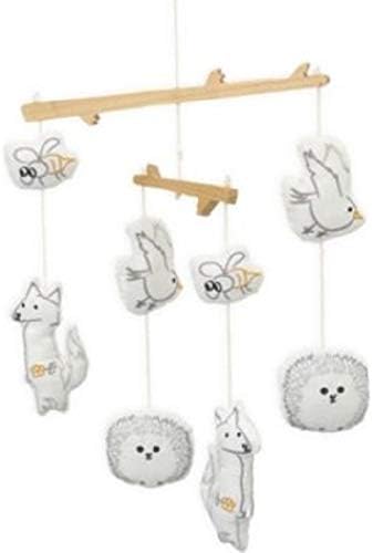 ED Ellen DeGeneres Woodland Friends Ceiling Mobile in Ivory