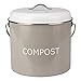 Compost Bucket for Kitchen - Odorless Countertop Compost Bin with Lid - 0.8 gal