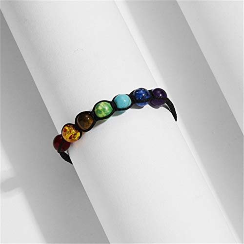 image for Letdown Accessories Fashion Planet Theme Natural Stone Bracelet Natura