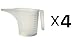 Norpro 3040 3-1/2 Cup Measuring Funnel Pitcher