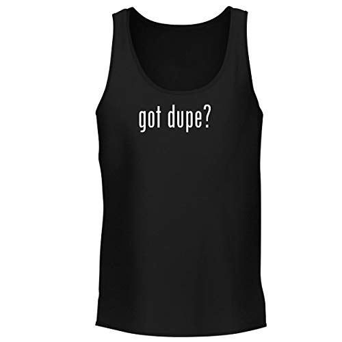 BH Cool Designs got Dupe? - Men's Graphic Tank Top, Black, Large