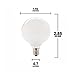 Sterl Lighting – 40 Watt G16.5 Mirror Vanity Round Light Bulbs Type G E12 Candelabra Base 120 Volts 2.75In 370Lm White Decorative Chandelier or Sconce Mini Globe Incandescent 2700K WW White – 10 Pack