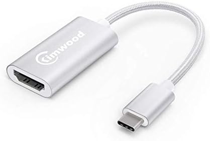 Kimwood USB C a HDMI Adaptador, USB 3.1 Tipo C a HDMI Adaptador 4K ...