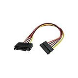 15 Pin SATA Power Extension Cable - 8"