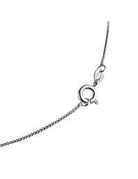 Form espiral collar con colgante de corazón