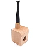 Tobacco Pipe Pear Wood Block - Pre Drilled