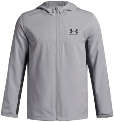 Under Armour Field House Jacket, Halo Gray (014)/Halo Gray, Small 