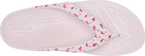 flamingo crocs flip flops
