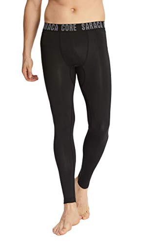 saraca core Men Youth Compression Pants Athletic Leggings Sports Tights Baselayer Running Football Soccer - Thumbnail 7