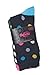 Frenchic 12 Pack Women Colorful Patterned Fashion Crew Socks (Polka Stripe)