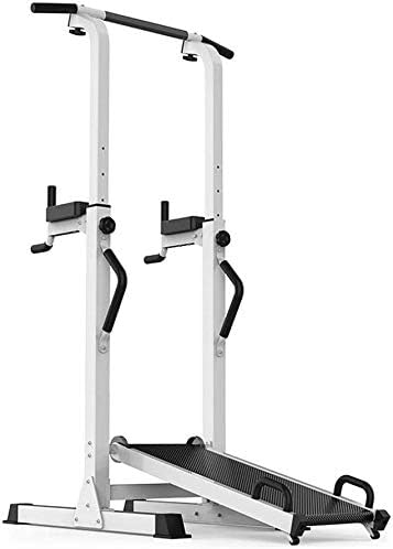 SJNQJJ Tower Workout Pull Up & Dip Station Adjustable Multi-Function Home Gym Fitness Equipment Household Single Parallel Bars Home Indoor Treadmills Multi-Function Pull-Ups Walking Machines