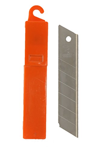 Zico ZI-4055 25mm/1-Inch Heavy Duty Snap-off Utility Knife Bledes, 10-pack