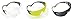 Peltor Sport SecureFit 400 Eye Protection, Multi Shaded 3 Pack (Clear/Amber/Gray), High Impact Resistant, Blocks 99.9% UV, Anti-Fog, Scratch Resistant Lenses, Low Profile Safety Glasses (SF400-P3PK-6)
