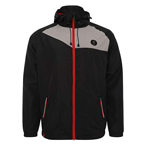 Liverpool Fc Black Mens Football Geo Block Kagool Aw 18