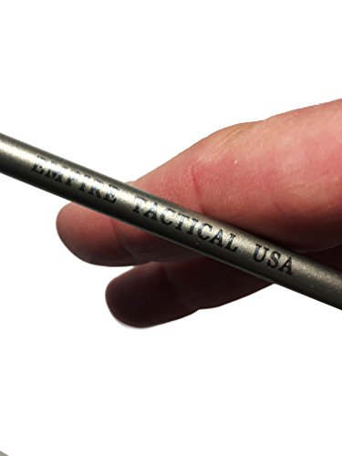 The Solid Titanium 4" EDC Ice Pick with protective case handle keychain - Empire Tactical USA