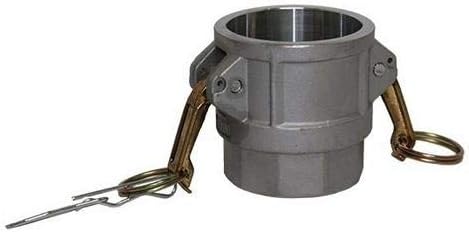 Pro Flow Dynamics D400-AL, Aluminum Cam and Groove Female Coupler 4" (Pack of 15 pcs)